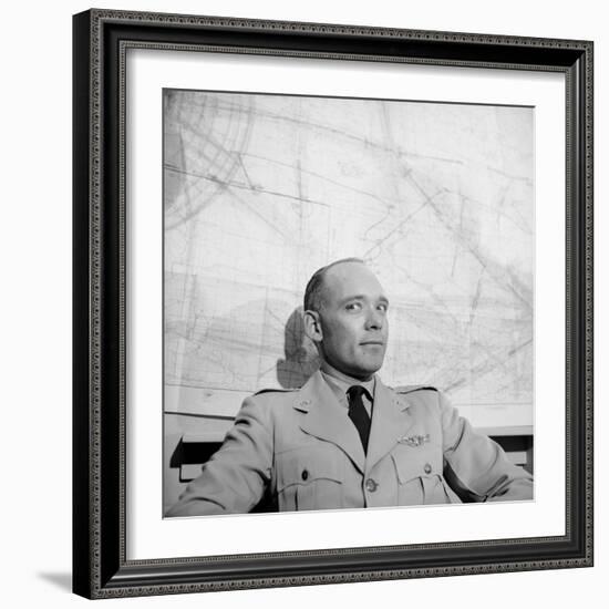 Us Air Force Lieutenant Colonel David G. Simons known for Project Manhigh Ii. Minneapolis, 1957-Yale Joel-Framed Photographic Print