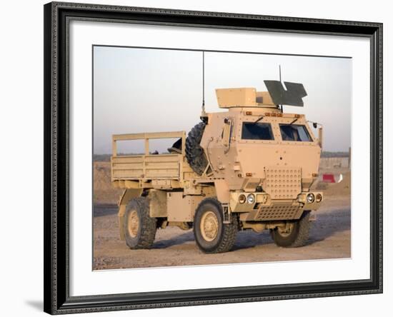 US Army Armored Truck-Stocktrek Images-Framed Photographic Print