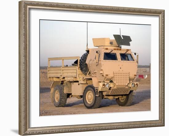 US Army Armored Truck-Stocktrek Images-Framed Photographic Print