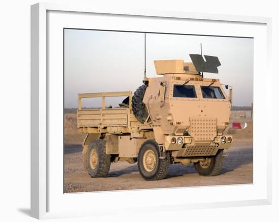 US Army Armored Truck-Stocktrek Images-Framed Photographic Print