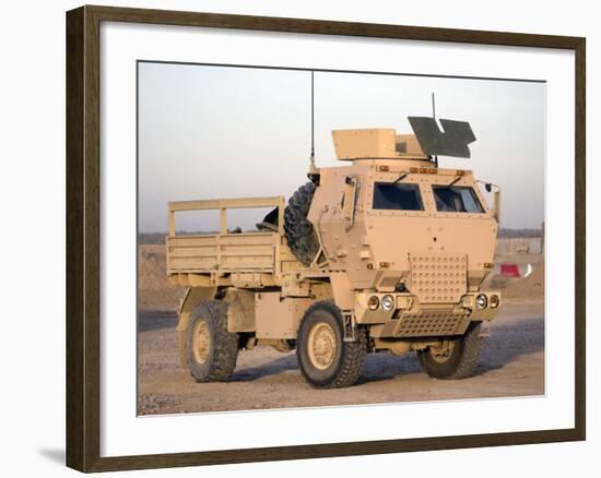 US Army Armored Truck-Stocktrek Images-Framed Photographic Print