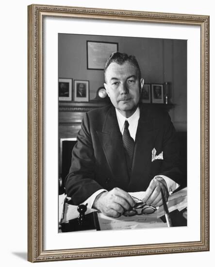 US Assisstant Attorney General Robert H. Jackson-Thomas D^ Mcavoy-Framed Premium Photographic Print