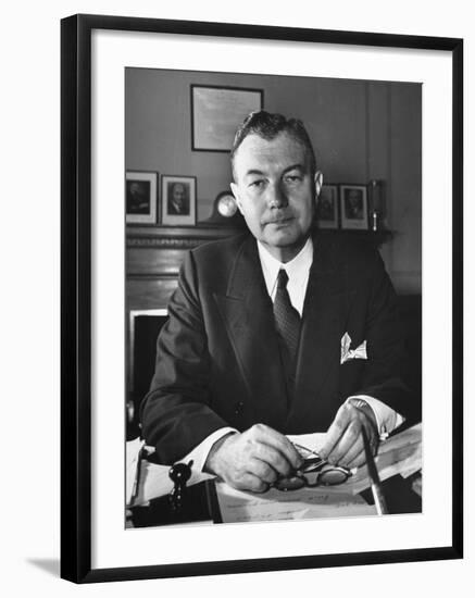 US Assisstant Attorney General Robert H. Jackson-Thomas D^ Mcavoy-Framed Premium Photographic Print