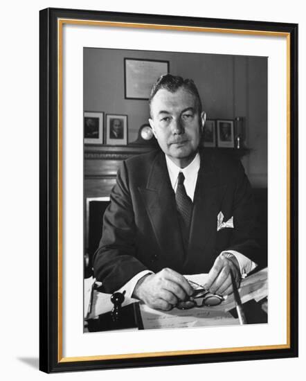 US Assisstant Attorney General Robert H. Jackson-Thomas D^ Mcavoy-Framed Premium Photographic Print