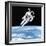 Us Astronaut Bruce Mccandless Spacewalking, 1984-null-Framed Photographic Print
