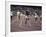 US Athlete Lee Evans Going Through Finish Line During Race at Summer Olympics-null-Framed Premium Photographic Print