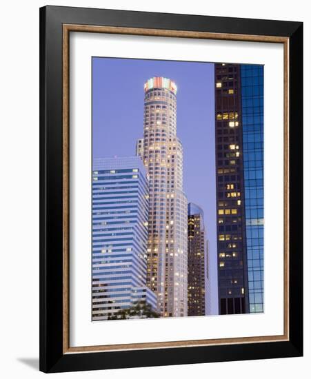 Us Bank Tower in Los Angeles, California, United States of America, North America-Richard Cummins-Framed Photographic Print