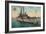 Us Battleship Iowa, C1908-null-Framed Giclee Print