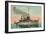 Us Battleship Missouri, C1908-null-Framed Giclee Print