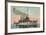 Us Battleship Missouri, C1908-null-Framed Giclee Print
