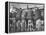 US Bobsledding Team Drinking Beer as Part of Diet to Keep Weight Up-null-Framed Premier Image Canvas