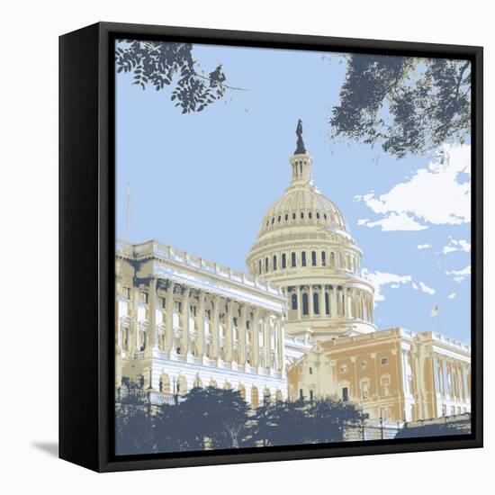 US Capital-Jim Christensen-Framed Premier Image Canvas