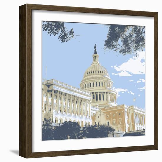 US Capital-Jim Christensen-Framed Photographic Print