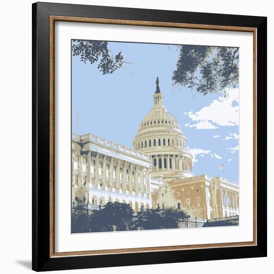 US Capital-Jim Christensen-Framed Photographic Print