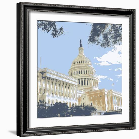 US Capital-Jim Christensen-Framed Photographic Print