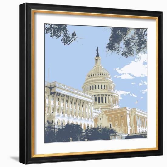 US Capital-Jim Christensen-Framed Photographic Print