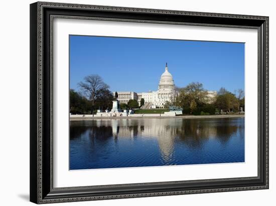 US Capitol and Capitol Hill Washington DC-sborisov-Framed Photographic Print