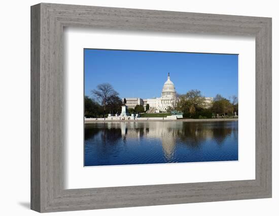 US Capitol and Capitol Hill Washington DC-sborisov-Framed Photographic Print