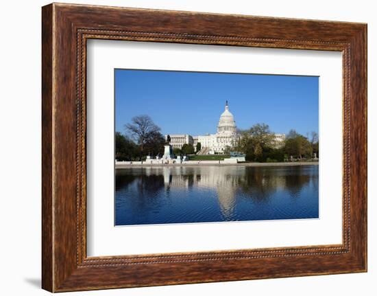 US Capitol and Capitol Hill Washington DC-sborisov-Framed Photographic Print