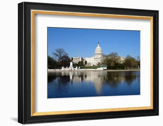 US Capitol and Capitol Hill Washington DC-sborisov-Framed Photographic Print
