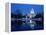 US Capitol and Christmas Tree-Walter Bibikow-Framed Premier Image Canvas