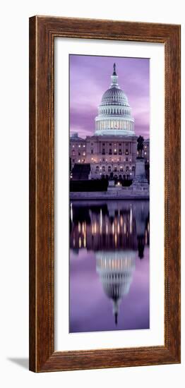 US Capitol Building at dawn, Washington DC, USA-null-Framed Photographic Print