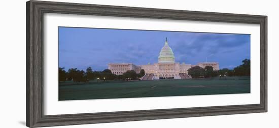 Us Capitol Building at Dusk, Washington Dc-null-Framed Photographic Print