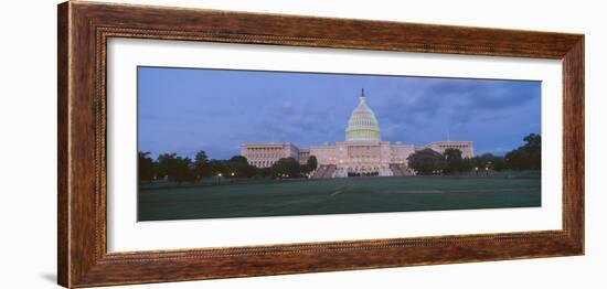 Us Capitol Building at Dusk, Washington Dc-null-Framed Photographic Print