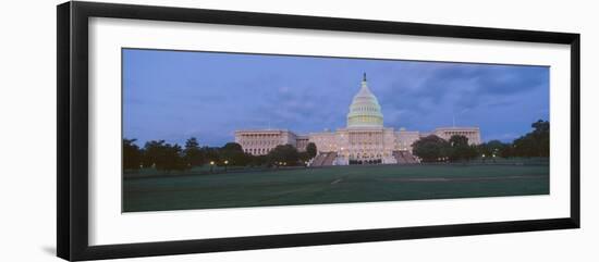 Us Capitol Building at Dusk, Washington Dc-null-Framed Photographic Print