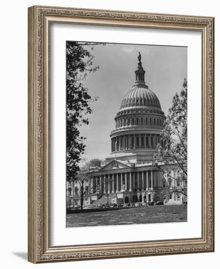 US Capitol Building-Andreas Feininger-Framed Photographic Print