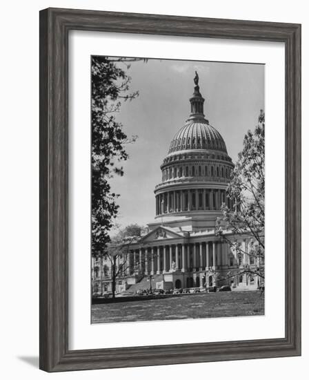 US Capitol Building-Andreas Feininger-Framed Photographic Print