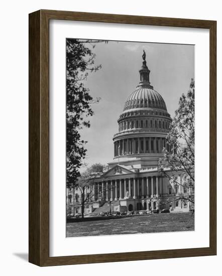 US Capitol Building-Andreas Feininger-Framed Photographic Print