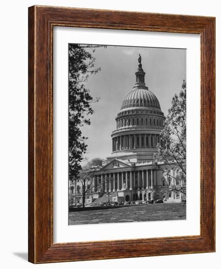 US Capitol Building-Andreas Feininger-Framed Photographic Print