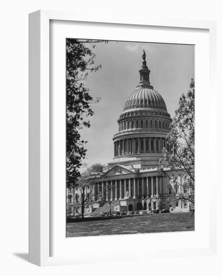 US Capitol Building-Andreas Feininger-Framed Photographic Print