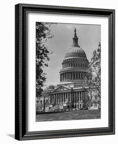 US Capitol Building-Andreas Feininger-Framed Photographic Print