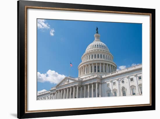 Us Capitol-robhillphoto com-Framed Photographic Print