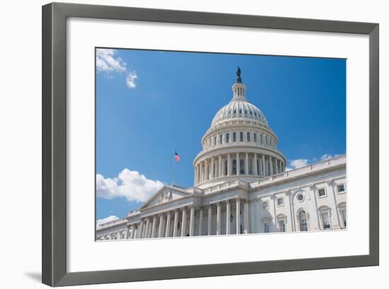 Us Capitol-robhillphoto com-Framed Photographic Print