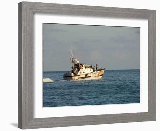 Us Coast Guard, Key West, Florida, USA-R H Productions-Framed Photographic Print