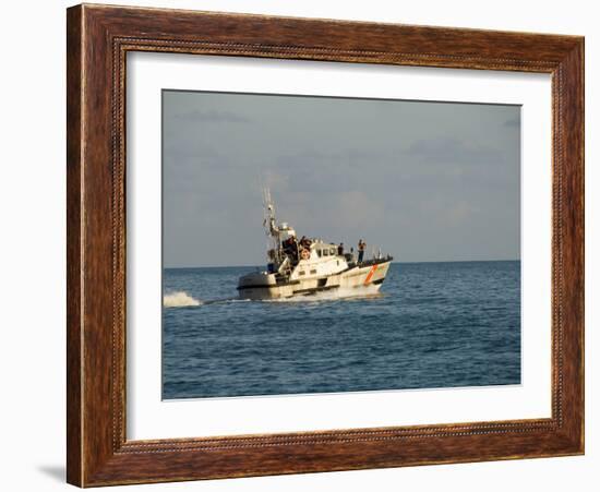 Us Coast Guard, Key West, Florida, USA-R H Productions-Framed Photographic Print