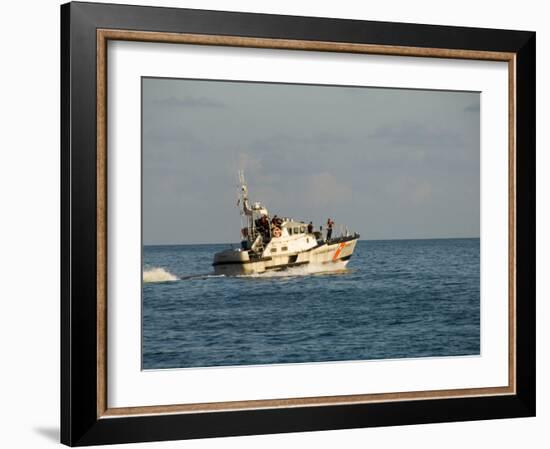 Us Coast Guard, Key West, Florida, USA-R H Productions-Framed Photographic Print