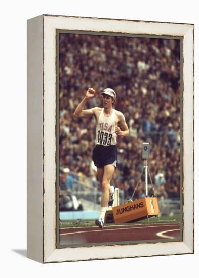 Us Dave Wottle, Gold-Medalist 800 Meter Run at the 1972 Summer Olympic Games in Munich, Germany-John Dominis-Framed Premier Image Canvas