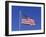 US Flag Reflection, Long Beach, Washington, USA-null-Framed Photographic Print