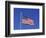 US Flag Reflection, Long Beach, Washington, USA-null-Framed Photographic Print