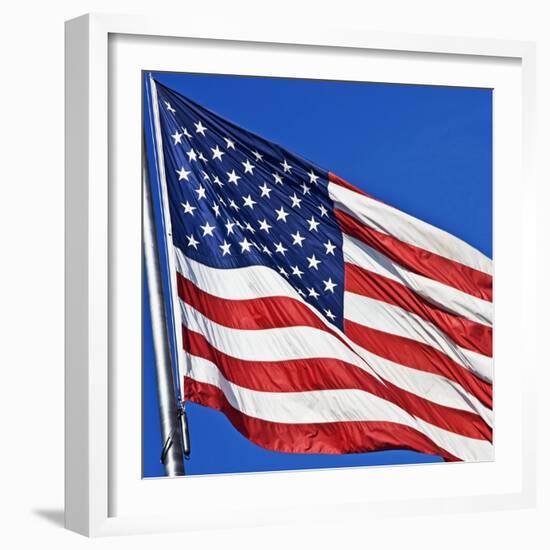 US Flag-Nathan Griffith-Framed Photographic Print