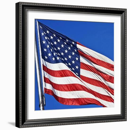 US Flag-Nathan Griffith-Framed Photographic Print