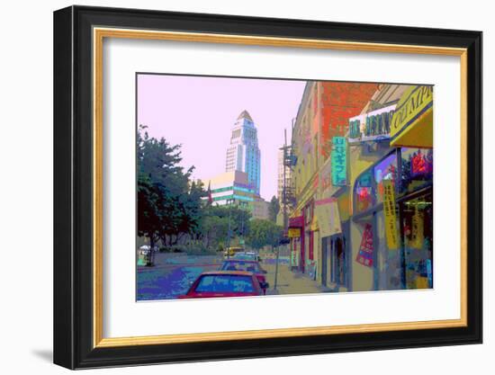 US Gift, Venice Beach, California-Steve Ash-Framed Giclee Print