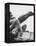 US Gymnast Muriel Davis Practicing at the National Gymnastic Clinic-Stan Wayman-Framed Premier Image Canvas