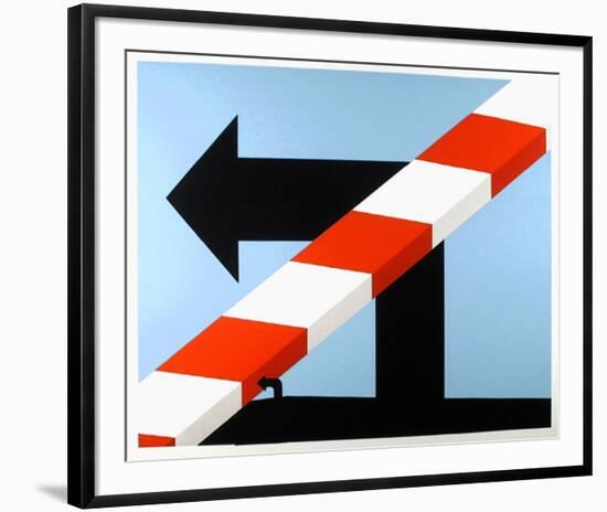 US Highway #1-Allan D'Arcangelo-Framed Limited Edition