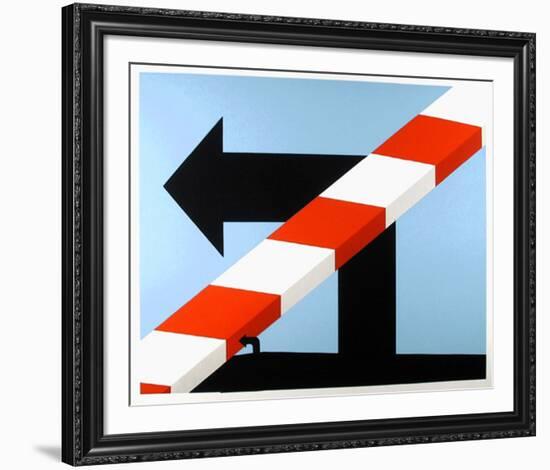 US Highway #1-Allan D'Arcangelo-Framed Limited Edition