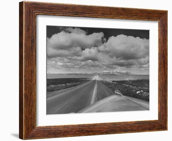 US Highway 20 Between Blackfoot and Arco-Frank Scherschel-Framed Photographic Print